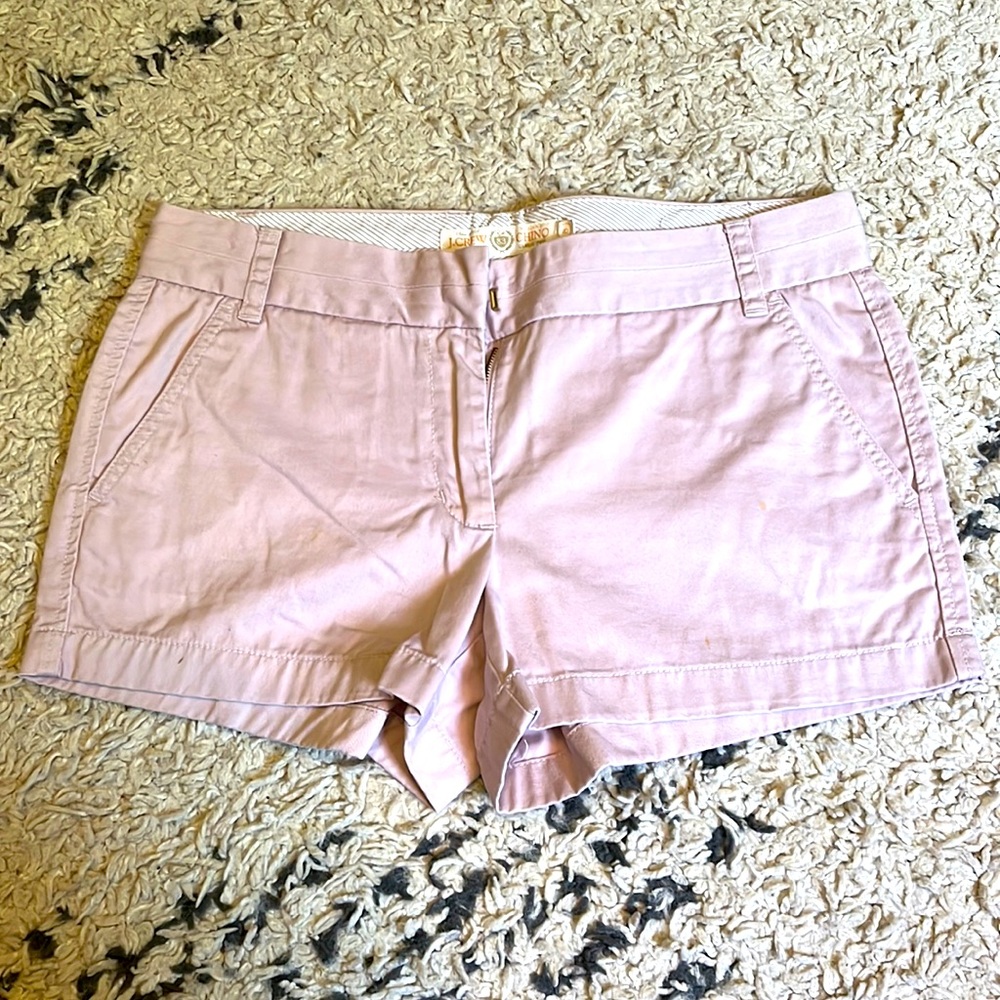 J. Crew twill chino shorts women’s size 8.